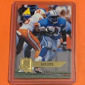 Barry Sanders #210 1995 Pinnacle Club Collection Football Trading Card